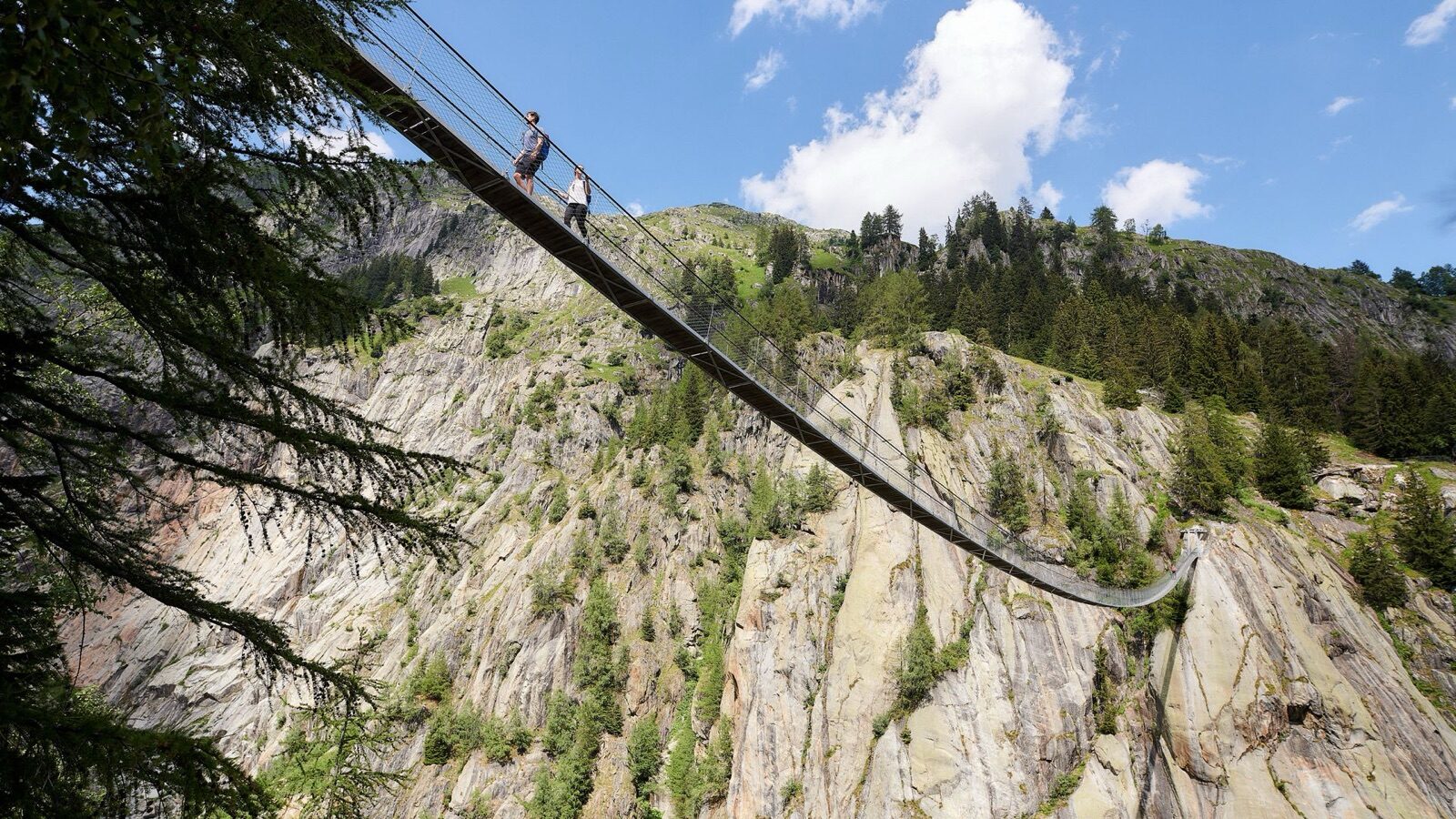 Aspi-Titter suspension bridge