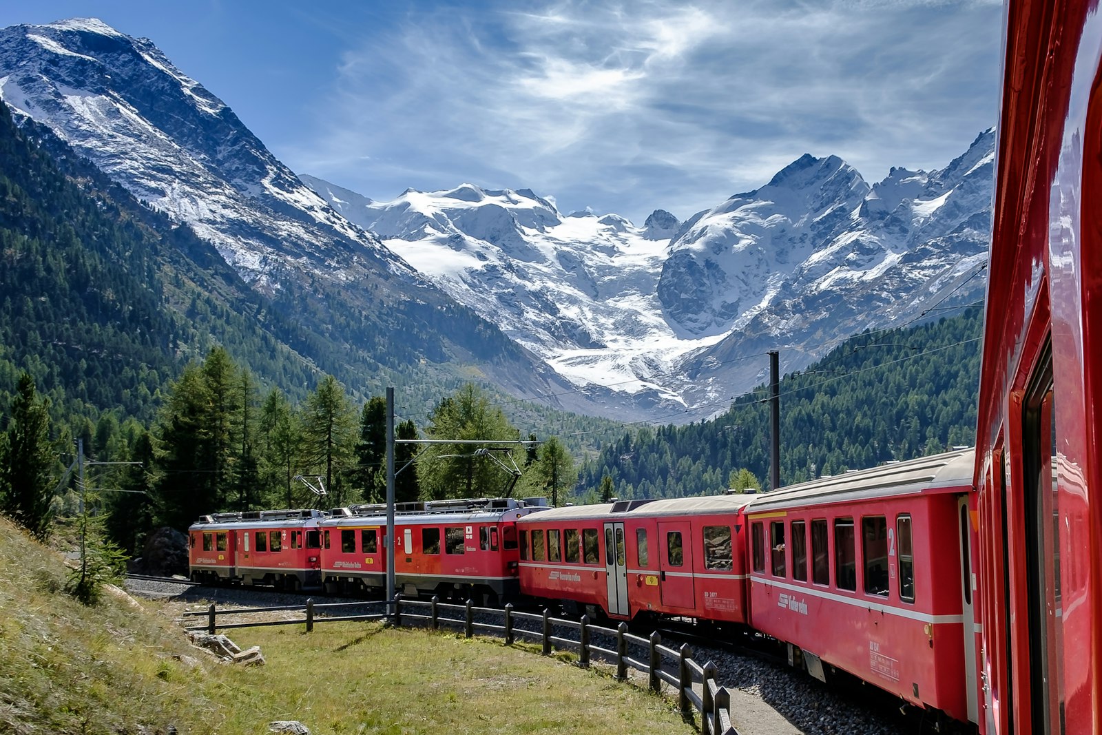 Glacier Express from Brig