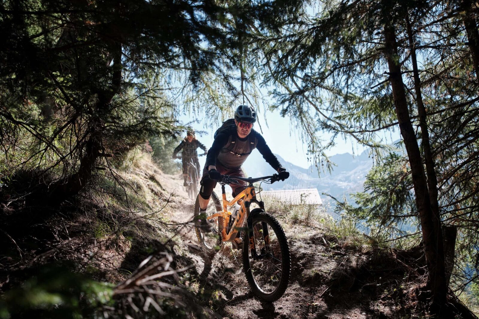 Mountain biking at Rosswald