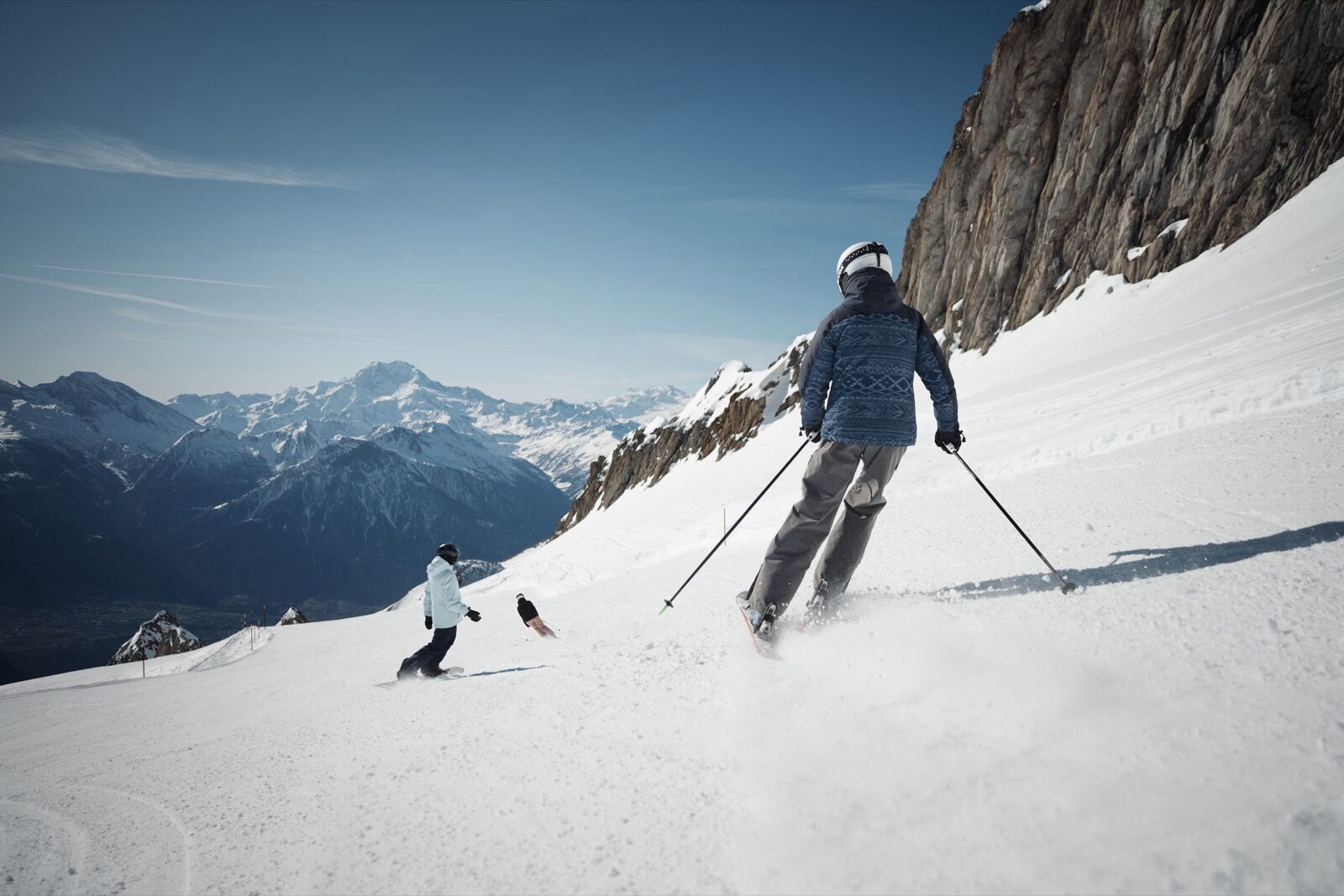 Skiing at Belalp