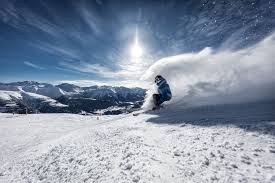 Skiing in Bellwald