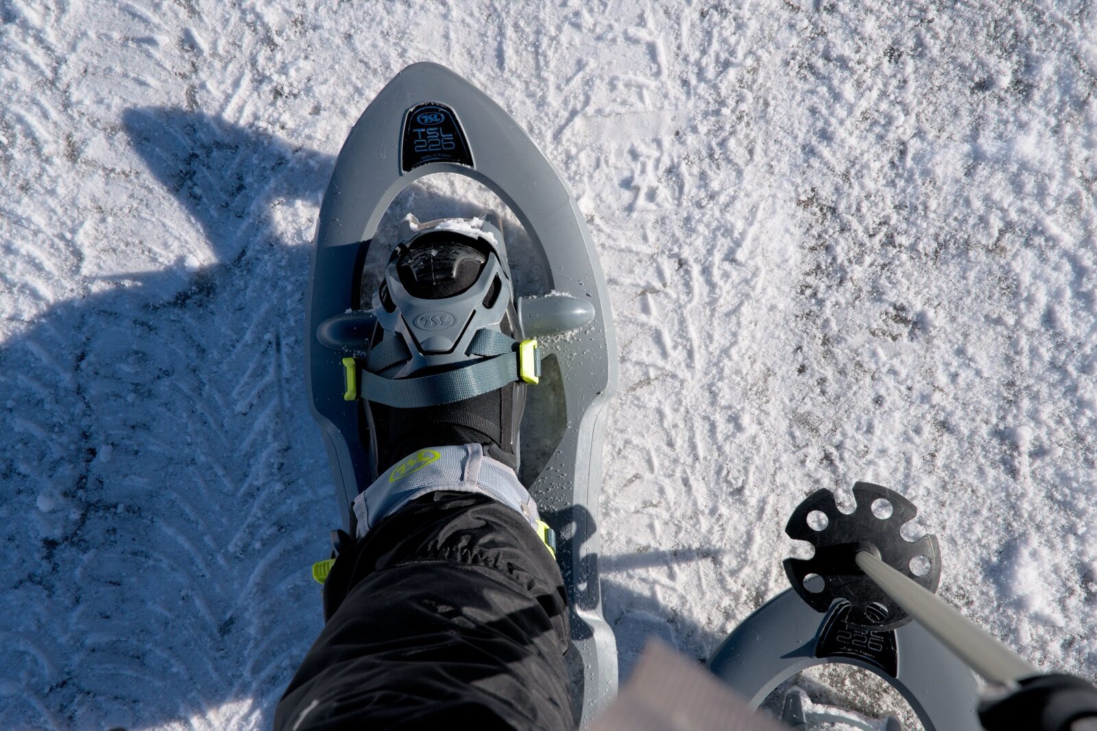 Snowshoe hike to the Galmihornhütte