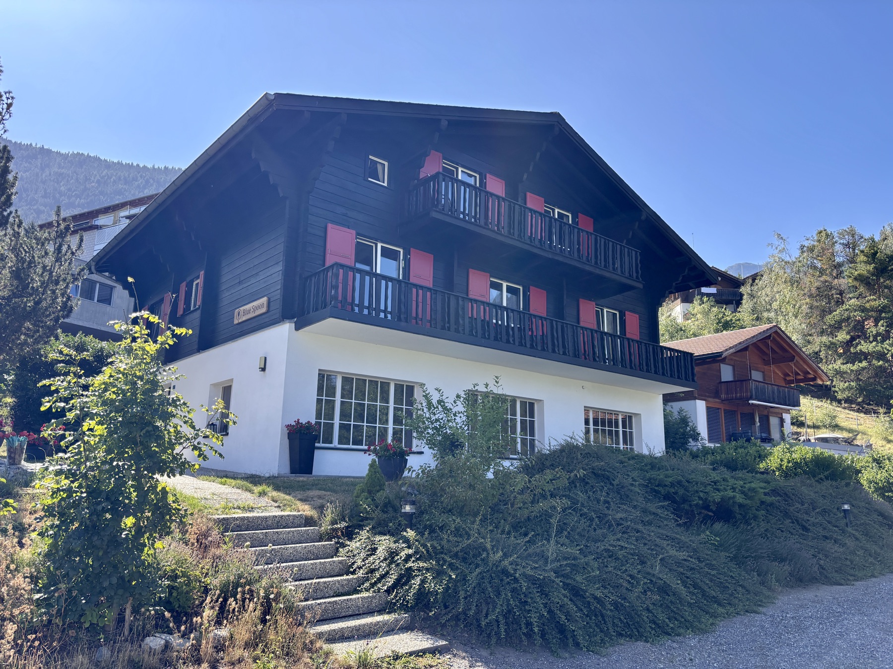 Chalet Blue Spoon in Ried-Brig — exterior view