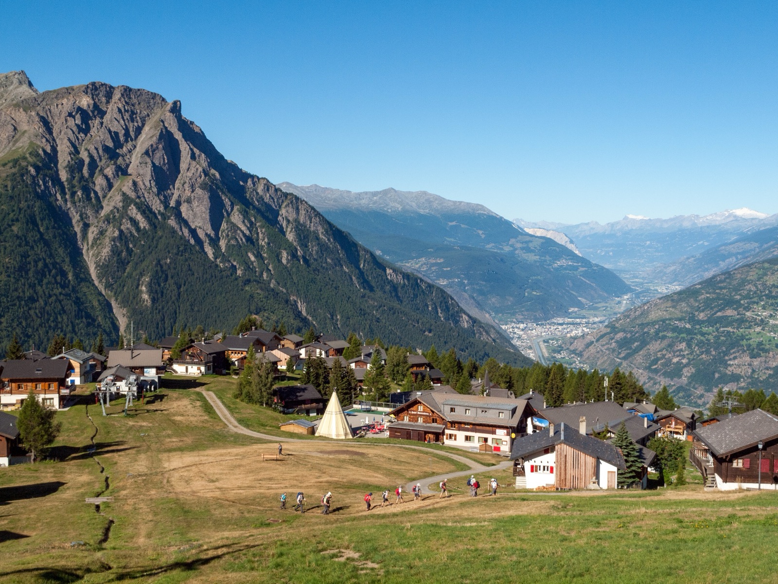 Mountain biking at Rosswald